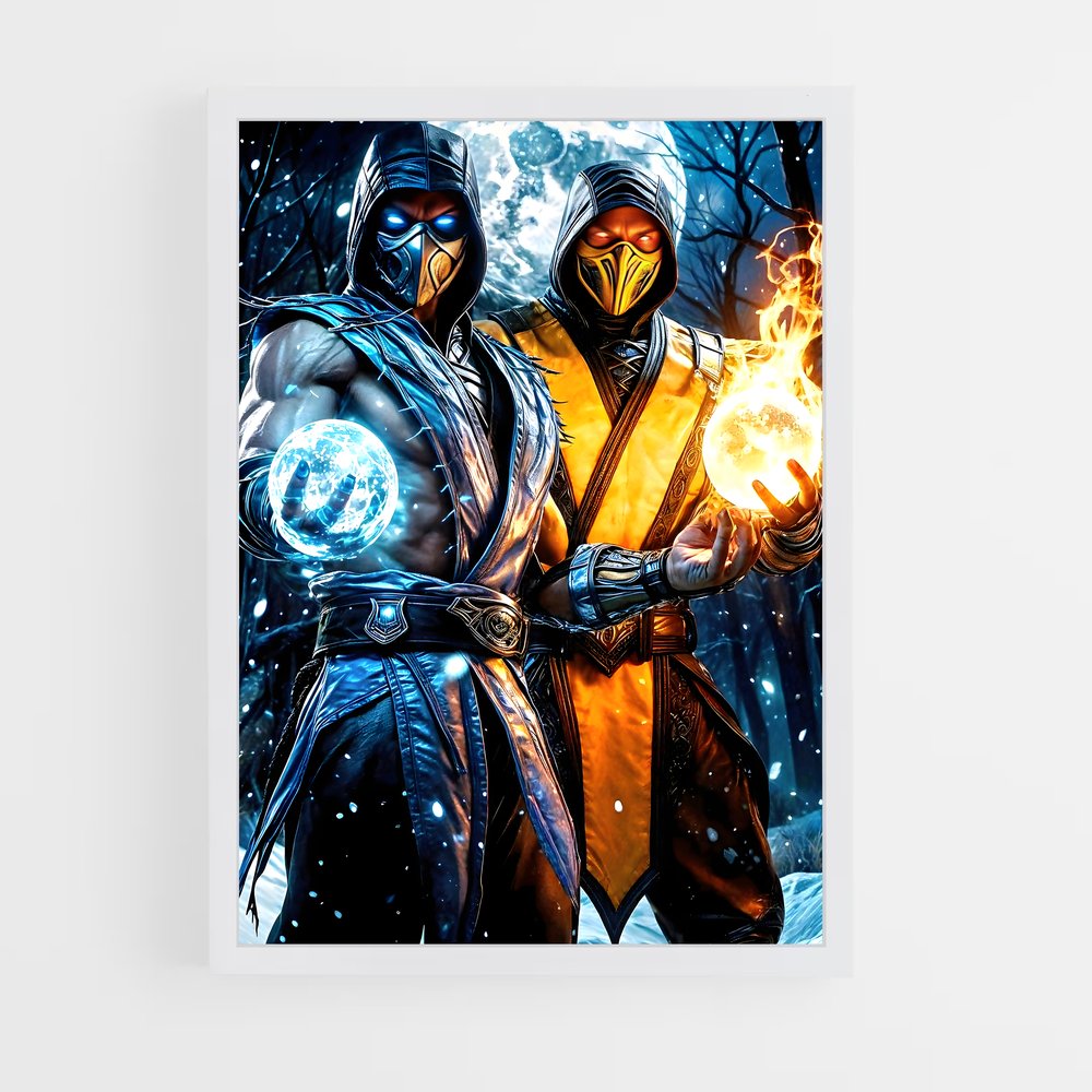 Poster Mortal Kombat: Fight or Die (vue 3)
